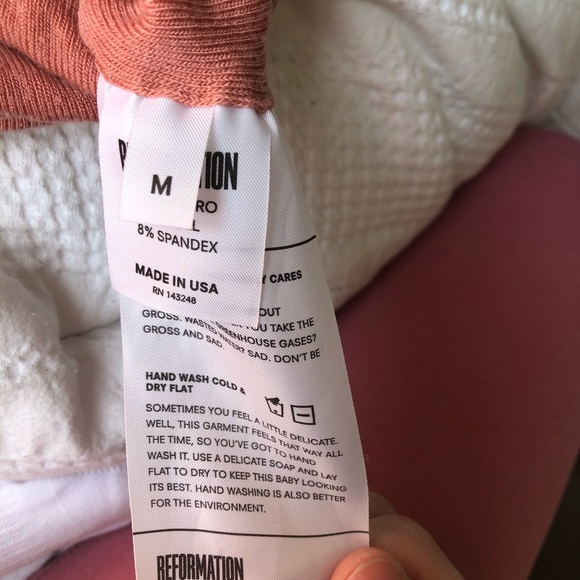 Reformation mock neck tank top - Picture 3 of 3